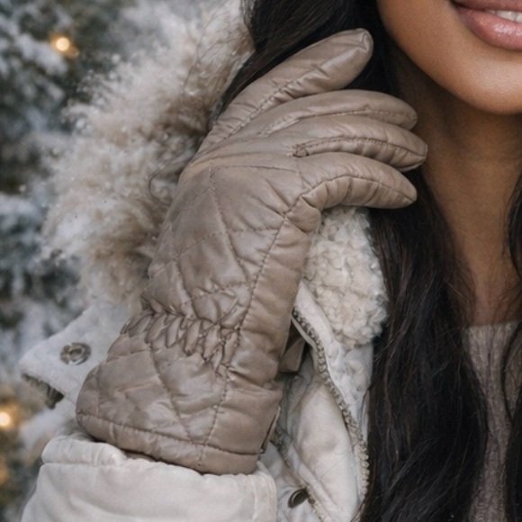 isotoner Other - NWT Isotoner Tan Winter Gloves S/M